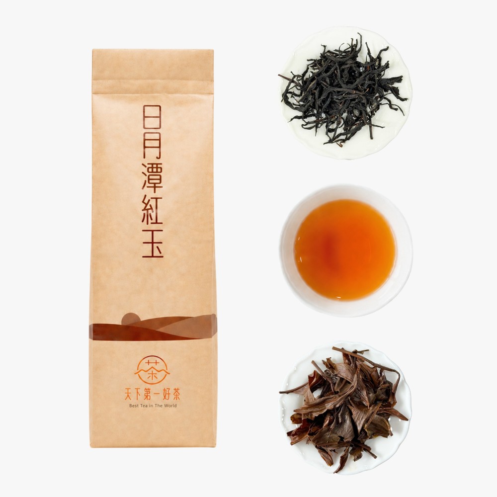 BESTEA 天下第一好茶 日月潭紅玉 半斤300g 袋裝 台茶18號 薄荷肉桂香 台灣紅茶茶葉 自用送禮