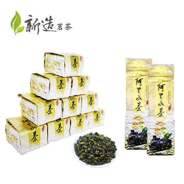 新造茗茶 阿里山輕焙高山烏龍茶 真空包(150g x4包)