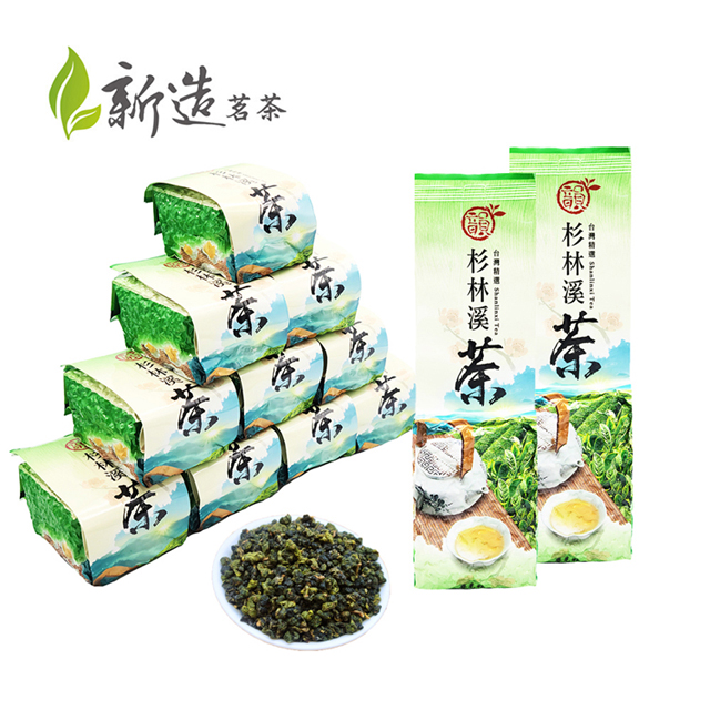 新造茗茶 杉林溪頂級高山烏龍茶葉 真空包(150g x4包)