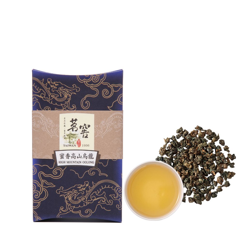 茗窖茶莊 蜜香高山烏龍茶葉300g (嘉義梅山鄉/高山茶/半生熟)