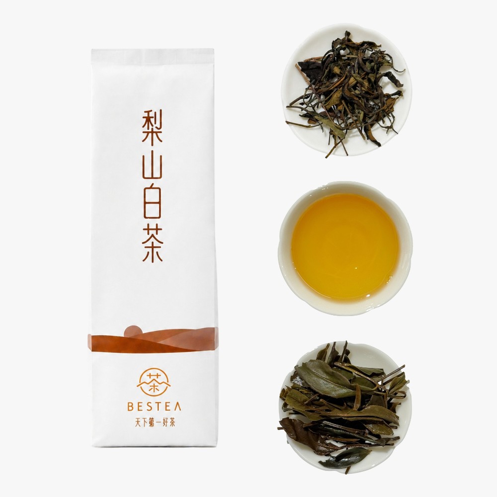 BESTEA 天下第一好茶 梨山白茶 一斤600g 袋裝 2400m冬芽 清香甘甜 青心烏龍 稀有台灣高山茶葉 自用送禮