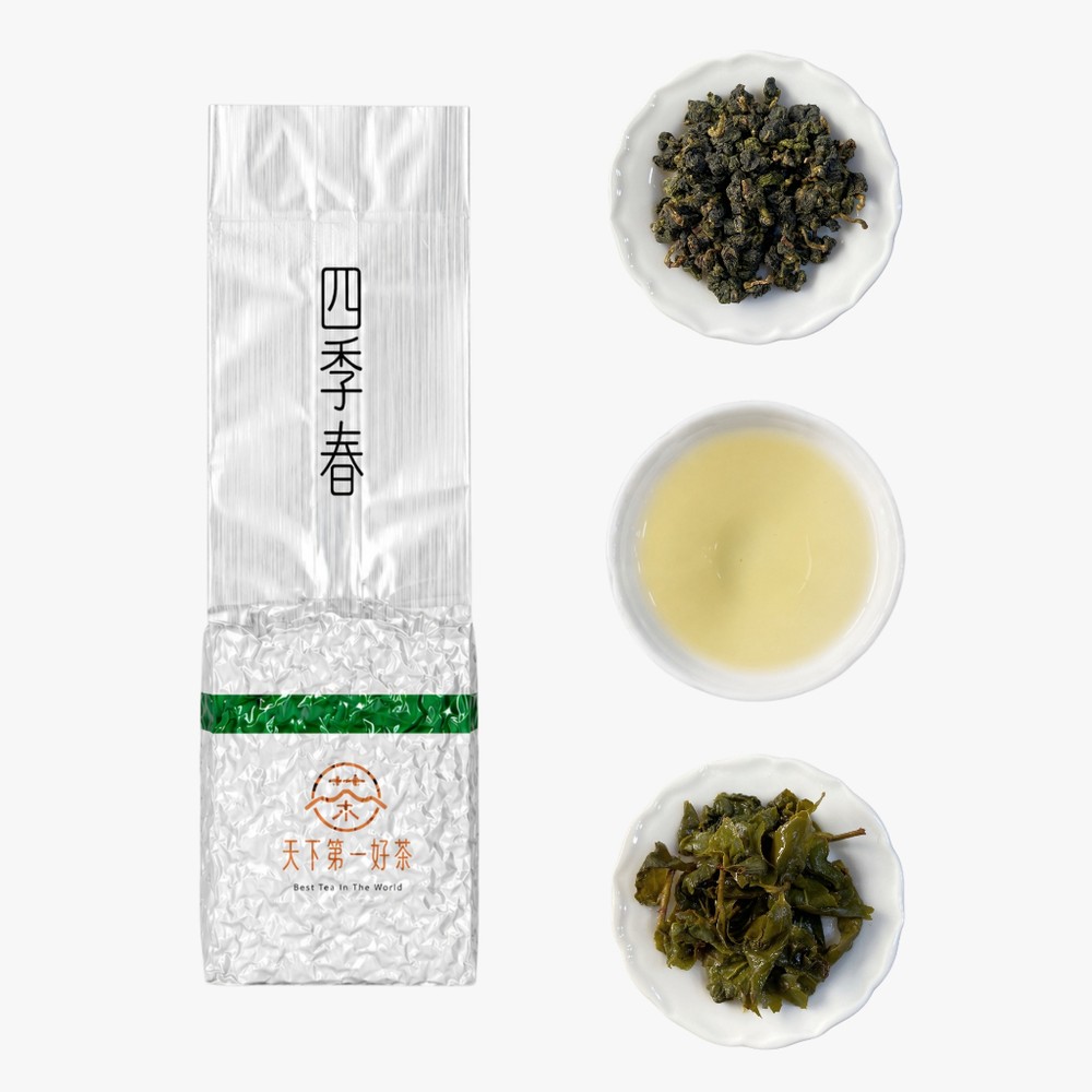 BESTEA 天下第一好茶 四季春冬片 一斤600g 真空袋 南投松柏嶺 花香甘甜不苦澀 台灣烏龍茶 散茶 冷泡