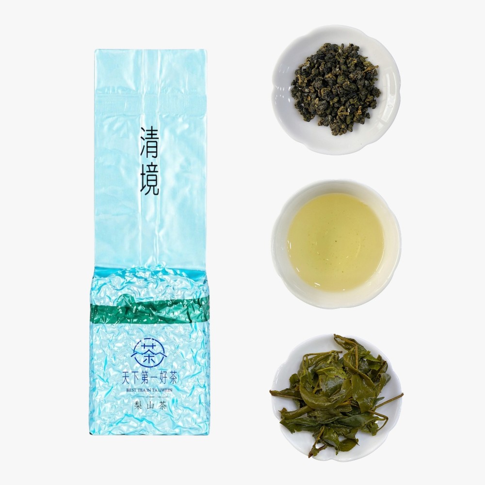 BESTEA 天下第一好茶 梨山清境茶 半斤300g 真空袋 清香果韻 飽滿水甜 台灣高山烏龍茶葉 冷泡熱泡 伴手禮