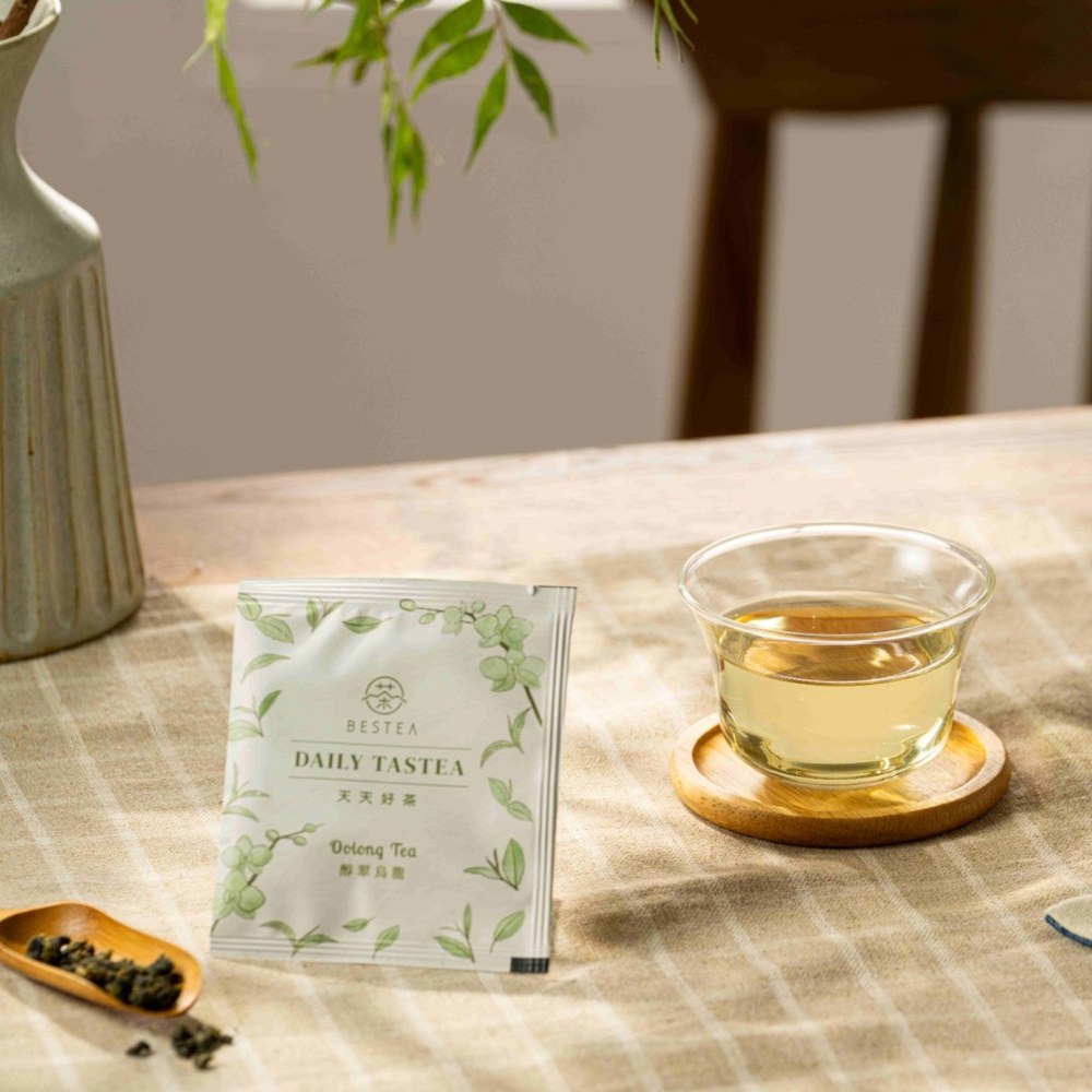 BESTEA 天下第一好茶 大份量立體原葉茶包100入 醇翠烏龍 3g PLA環保 台灣茶葉 辦公室 天天好茶 冷泡茶包