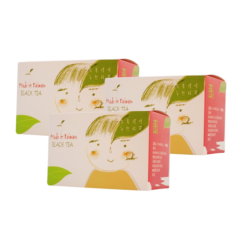 自然農法 《自然農法》紅茶茶包(3gx25包x3盒)