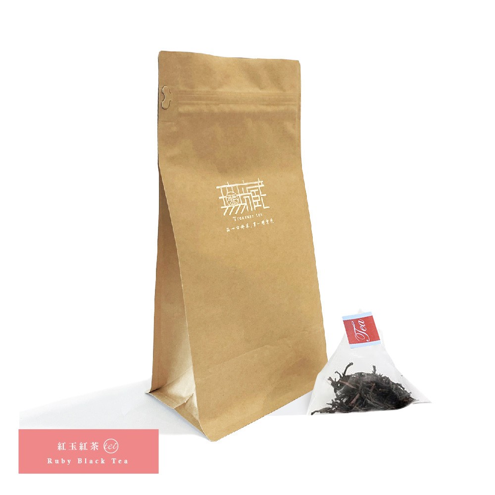Wu Tsang 無藏茗茶 【無藏嚴選】日月潭 臺茶18號紅玉紅茶 50入三角茶包裸包裝（其他規格）