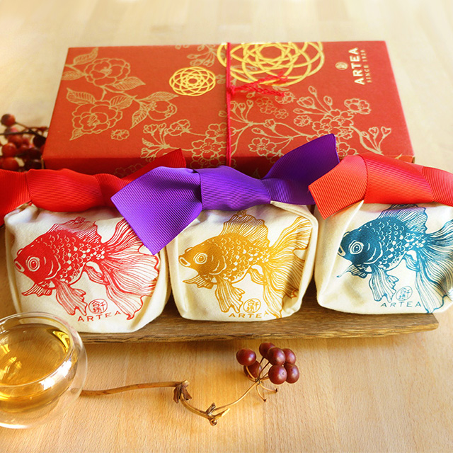 ARTEA【金玉滿堂】好茶禮盒(50gX3款精選茶品) 