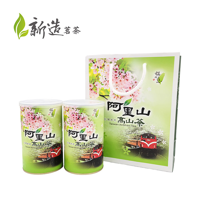 新造茗茶阿里山精選極品高山茶(150g*2罐) - PChome 24h購物