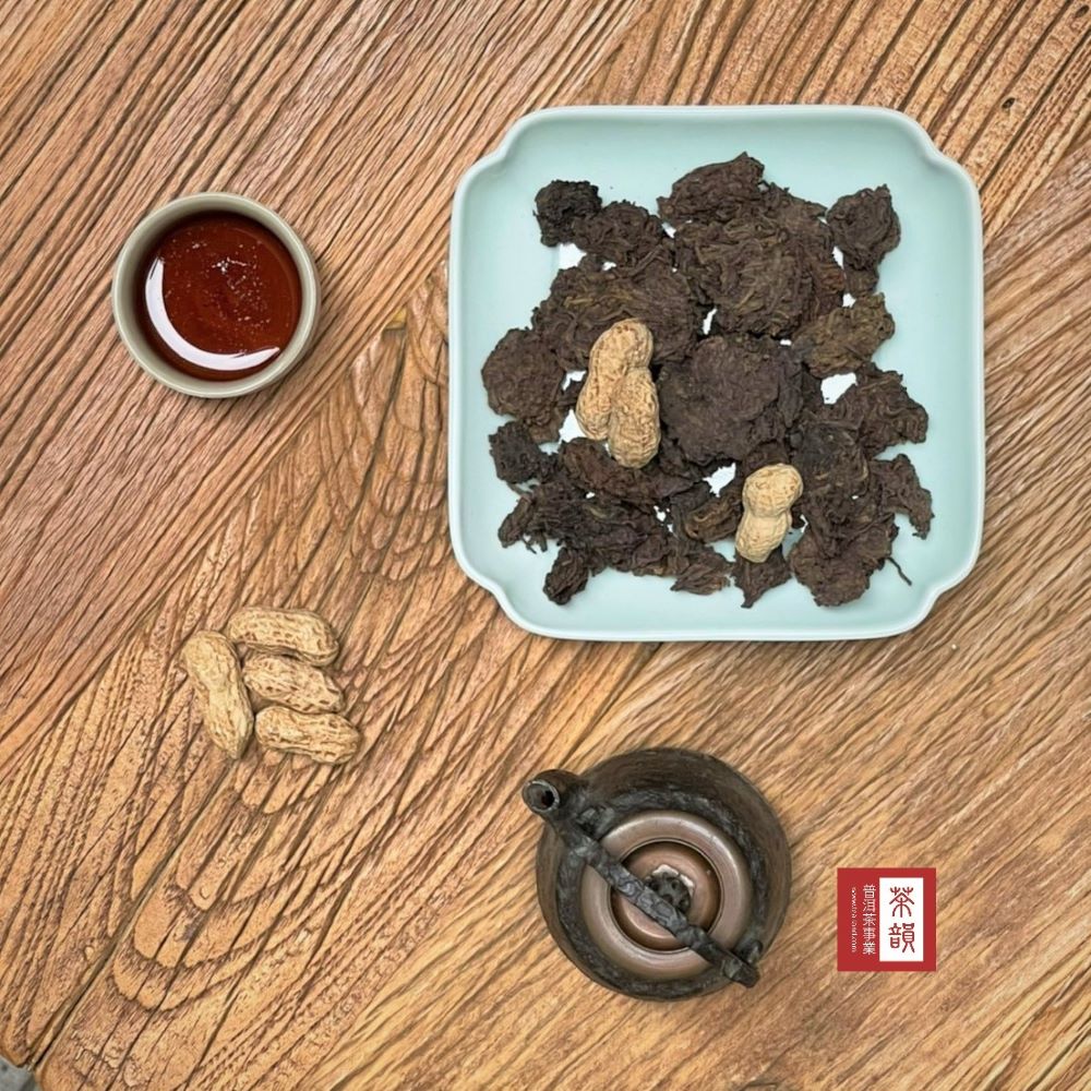 茶韻 1993年孟海茶區老茶頭 乾倉存放 熟茶 農殘檢驗合格 600g(清甜解膩好夥伴)