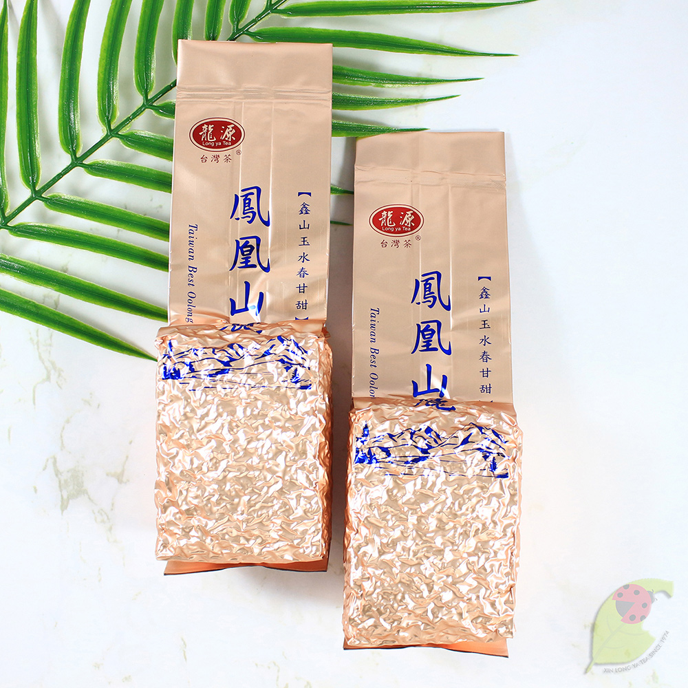 龍源茶品 鳳凰山麓韻花香高山茶葉2包組(150g/包-共300g/附提袋)