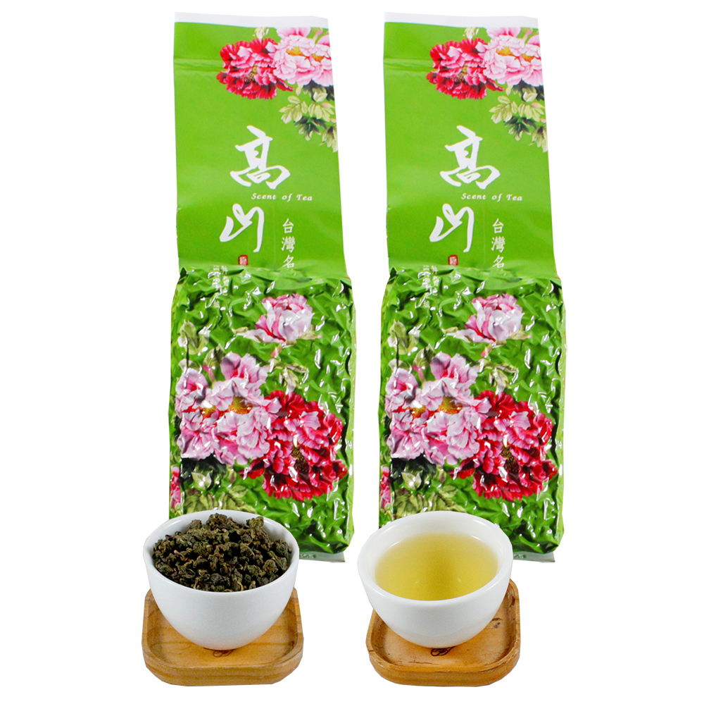 龍源茶品 杉林溪茶香雋久高山茶2包組/無焙火(150g/包)-共300g/附提袋