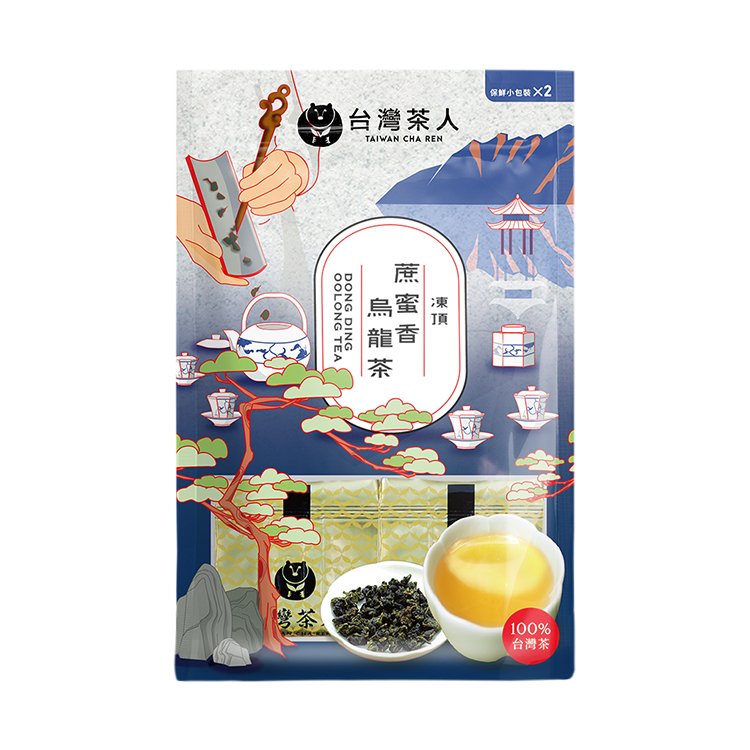 台灣茶人100%高海拔蔗密香烏龍茶50g*2包- PChome 24h購物