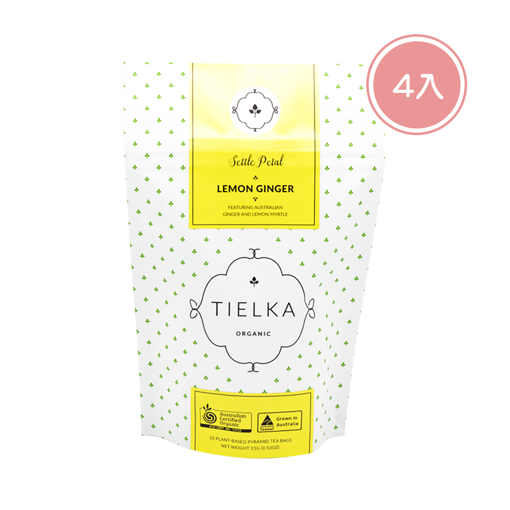 PALIER | Tielka | 澳洲極品檸檬薑茶 10入袋裝 x 4