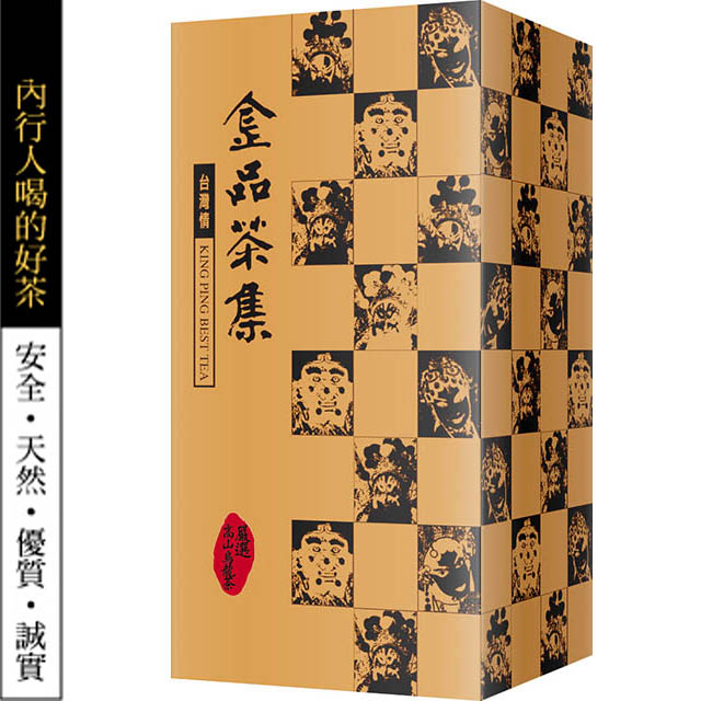 金品茶集 台灣情 嚴選高山烏龍茶 300g 環保盒裝