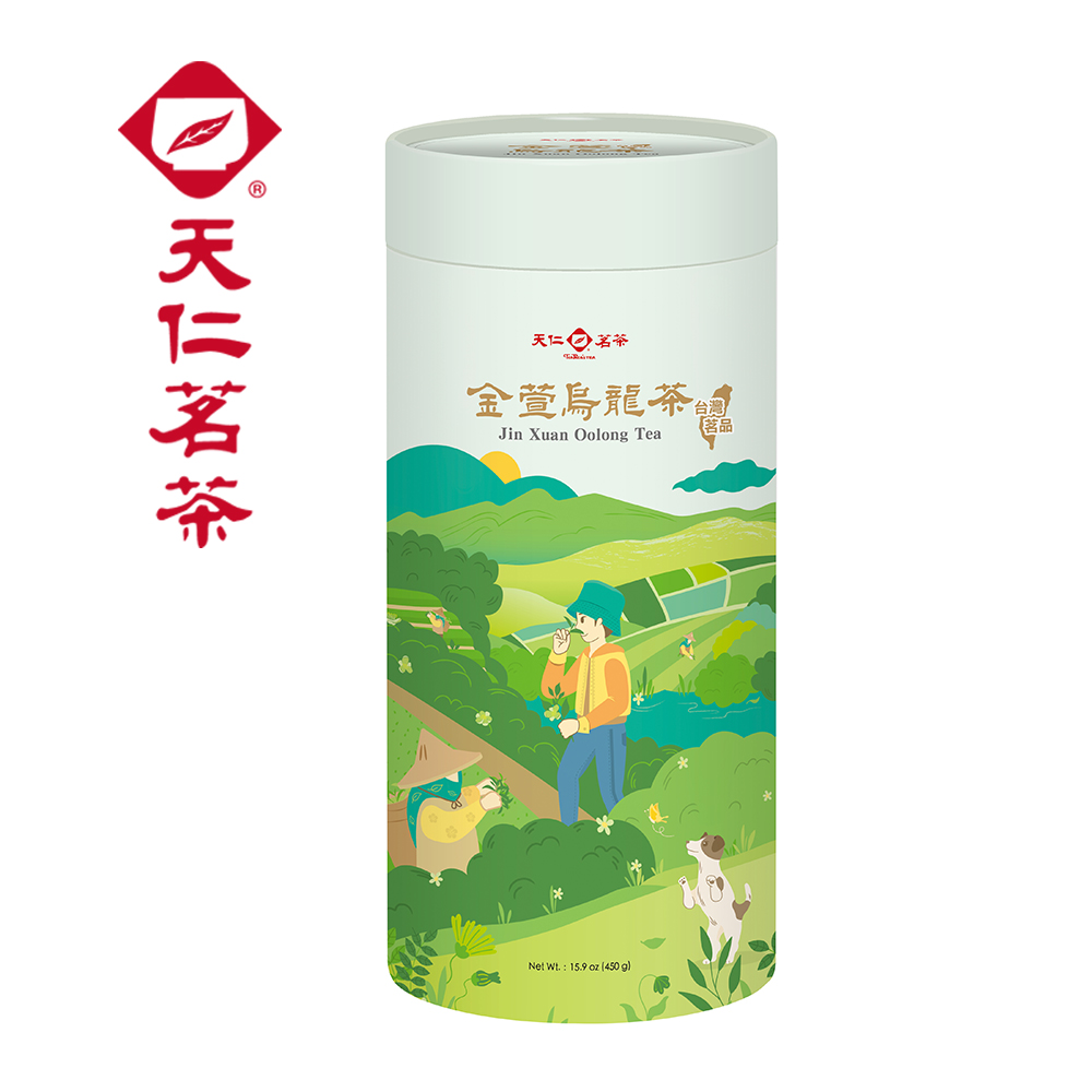 新品　台湾 天仁茗茶 烏龍茶　桂花金萱茶 天仁茗茶台灣茗品烏龍茶450g - PChome 24h購物