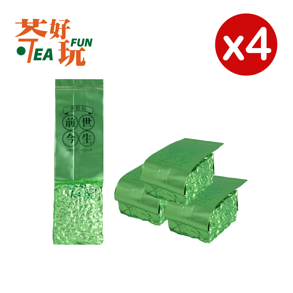 TeaFun 茶好玩 前世杉林溪烏龍茶  一斤品選組(4包150g-1斤;茶葉.烏龍茶)