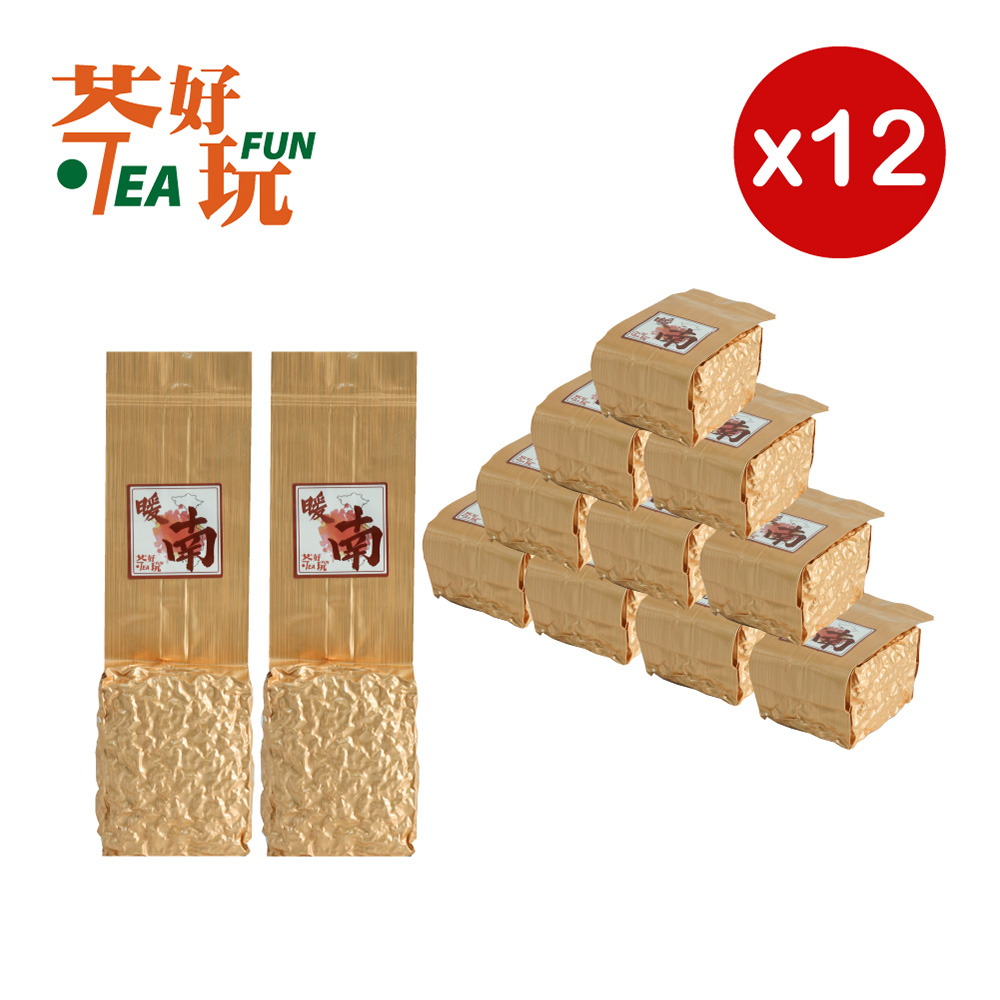 TeaFun 茶好玩 暖南烏龍茶 三斤尊爵組(12包150g-3斤;茶葉.中焙茶)