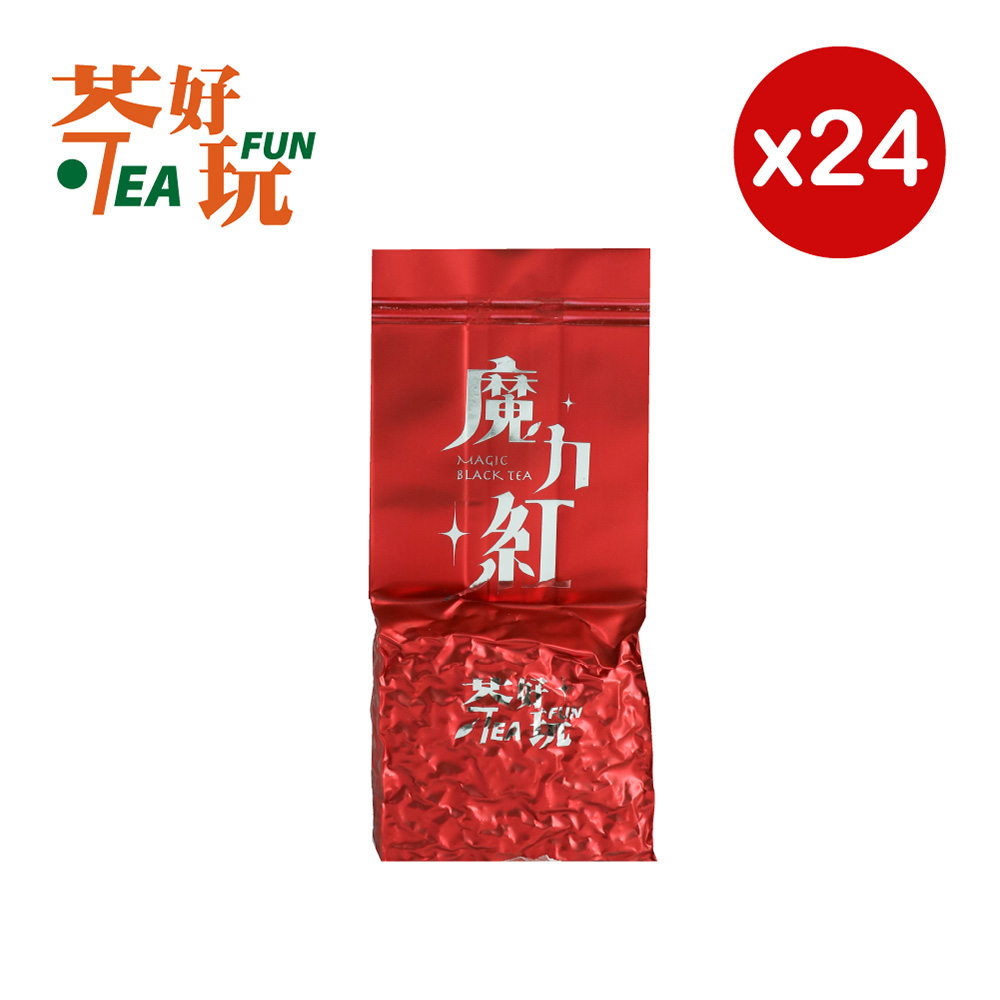 TeaFun 茶好玩 魔力紅茶 三斤尊爵組(24包75g-3斤;紅茶)
