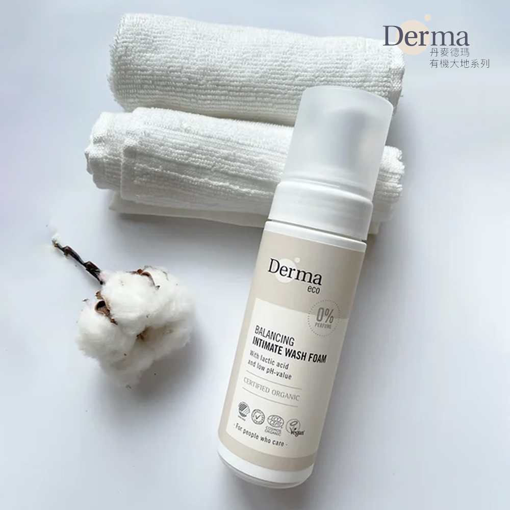 Derma 大地 Eco 有機蘆薈私密潔淨慕斯 150ml (有機低敏無香味潤澤保濕)