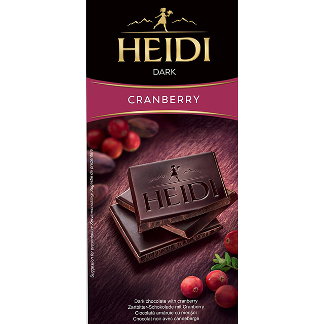 Hedy 赫蒂 瑞士 蔓越莓黑巧克力80g