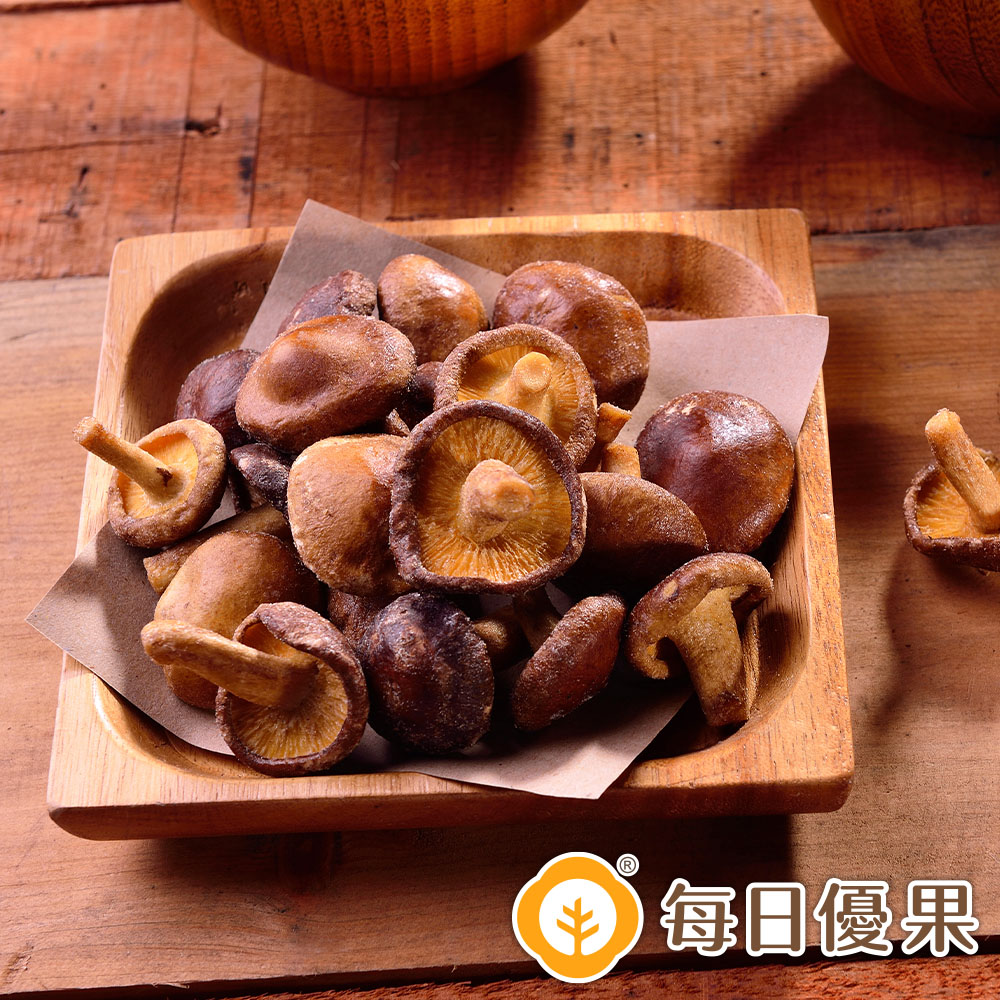 香菇脆片100G【每日優果】