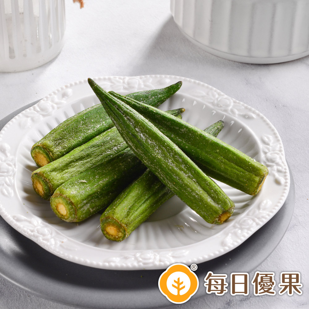 秋葵脆條100G【每日優果】