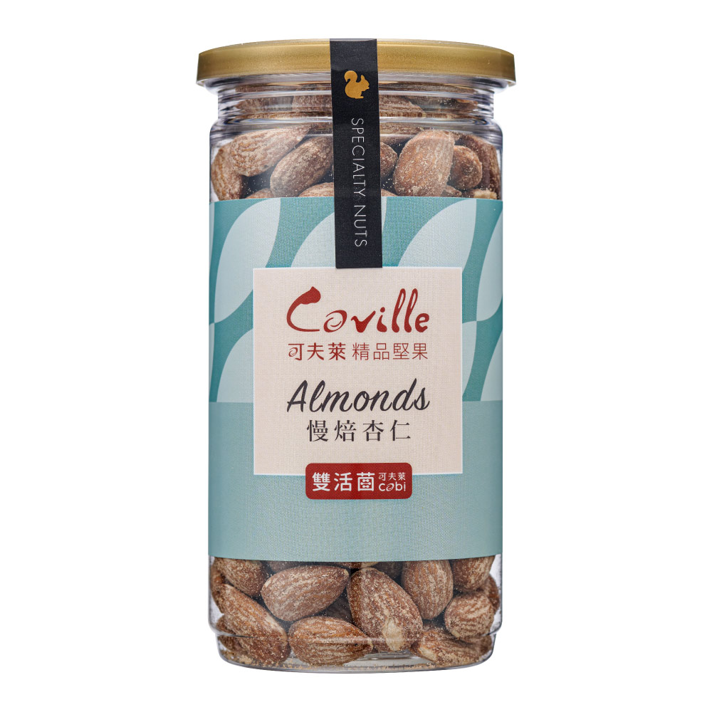 可夫萊精品堅果 雙活菌原味杏仁 200g