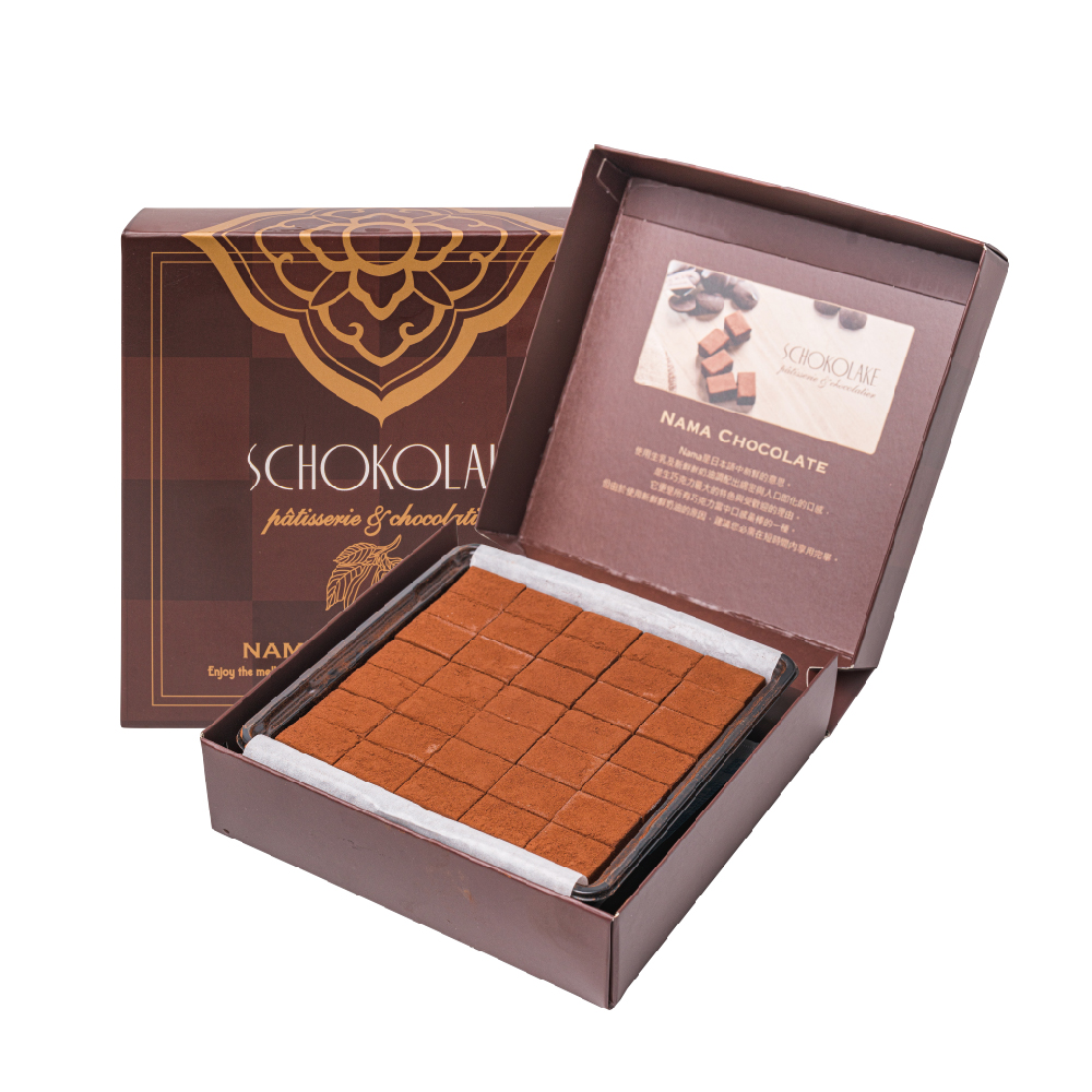 Schokolake 巧克力澐莊 醇酒生巧克力系列任選2盒組(125g/盒_附提袋)