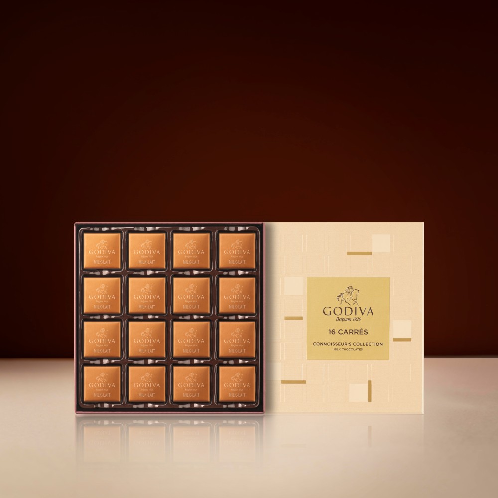 GODIVA 歌帝梵 片裝牛奶巧克力禮盒16片裝