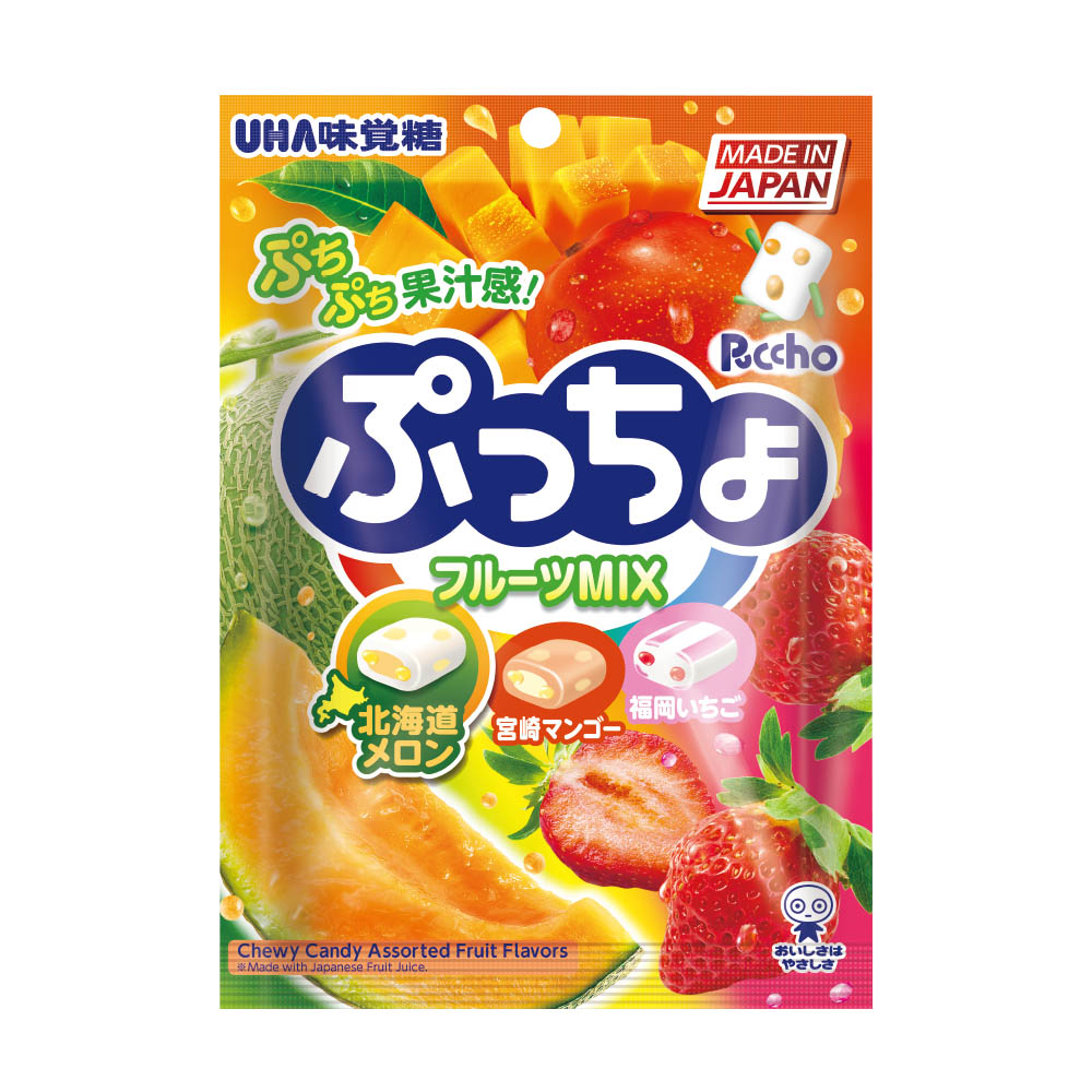 [UHA 味覺糖] 普超軟糖-水果味(90g)