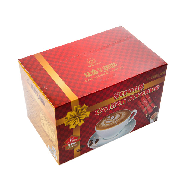 品皇咖啡 3in1金色大道咖啡特濃量販盒 23g*100入