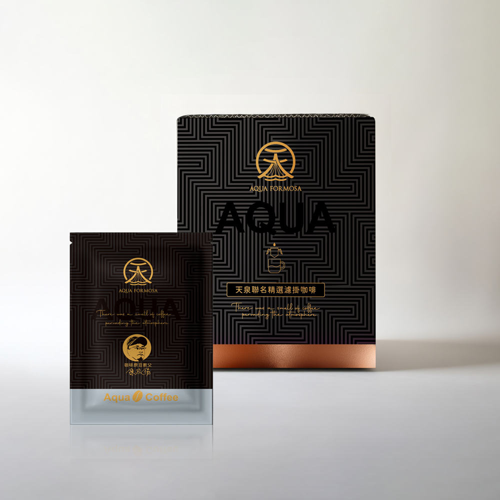 天泉 AQUA聯名濾掛咖啡-耶加雪菲(10gx12入/盒)