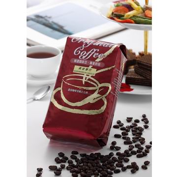 QueenKing Cafe 黃金曼巴咖啡豆一磅(單向排氣閥/鋁箔包)