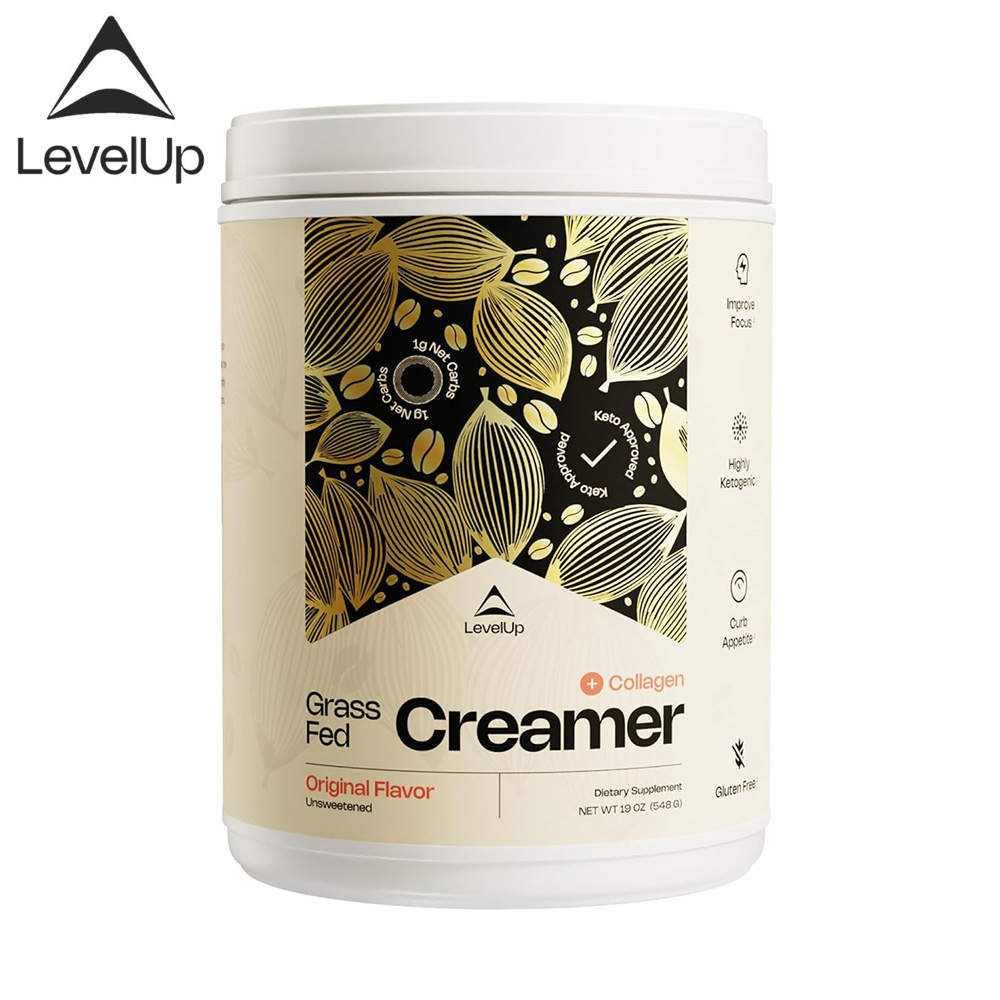 LEVELUP 《美國》純淨C8 MCT防彈即溶粉548g