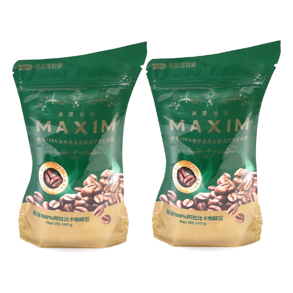Maxwell 麥斯威爾 MAXIM典藏咖啡環保包(140g)X2包