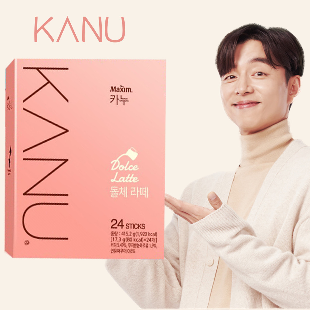 KANU Maxim 甜蜜義式 拿鐵咖啡 17.3g/24入