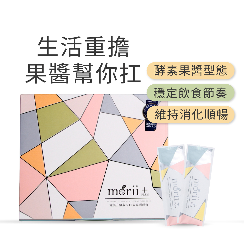 JINJIE 晉捷生技 Morii Plus+百香果植萃酵素果醬(12包/盒)