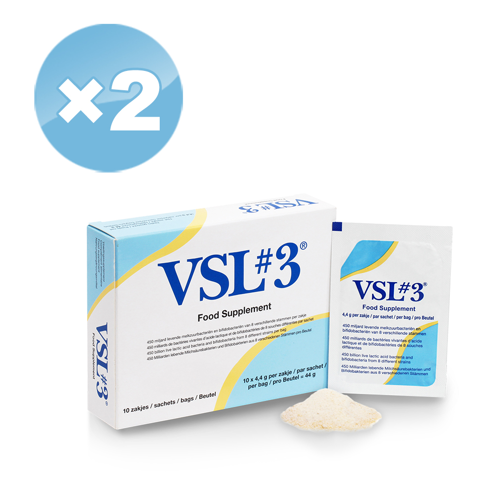 【VSL#3】 冷凍乾燥益生菌菌粉 x2盒/10包入 (效期至2028/03/02)