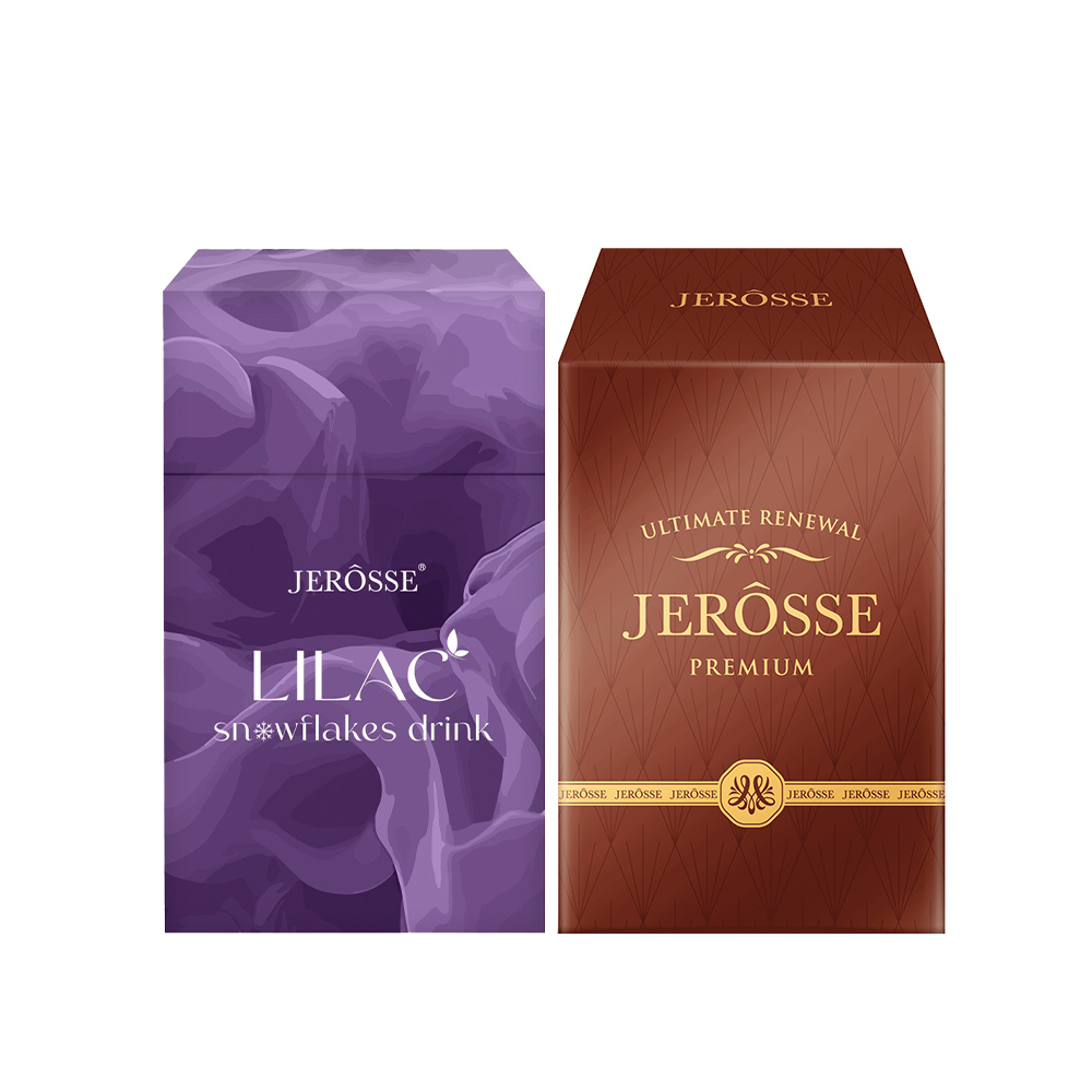 JEROSSE 婕樂纖 【優惠組】婕樂纖 紫纖飲1盒+肽纖飲可可風味1盒
