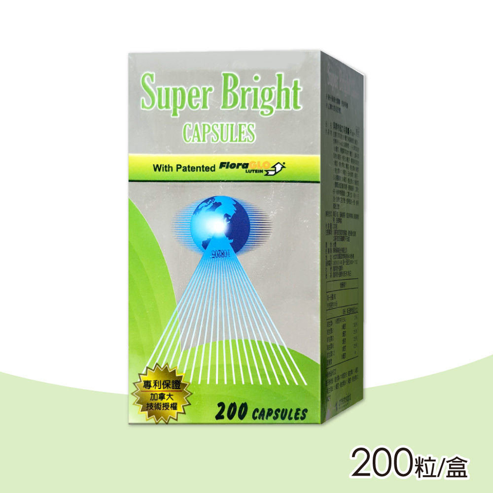 Besteck 貝斯特 超力明 葉黃素FloraGLO膠囊 200粒/盒