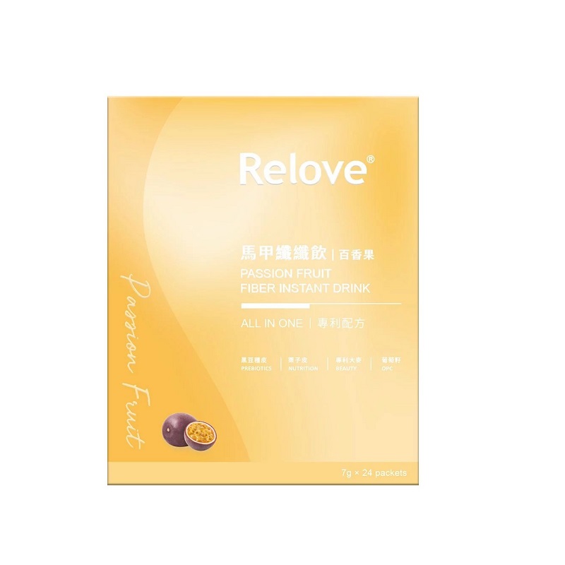 Relove 馬甲纖纖飲 百香果風味 24包/7克