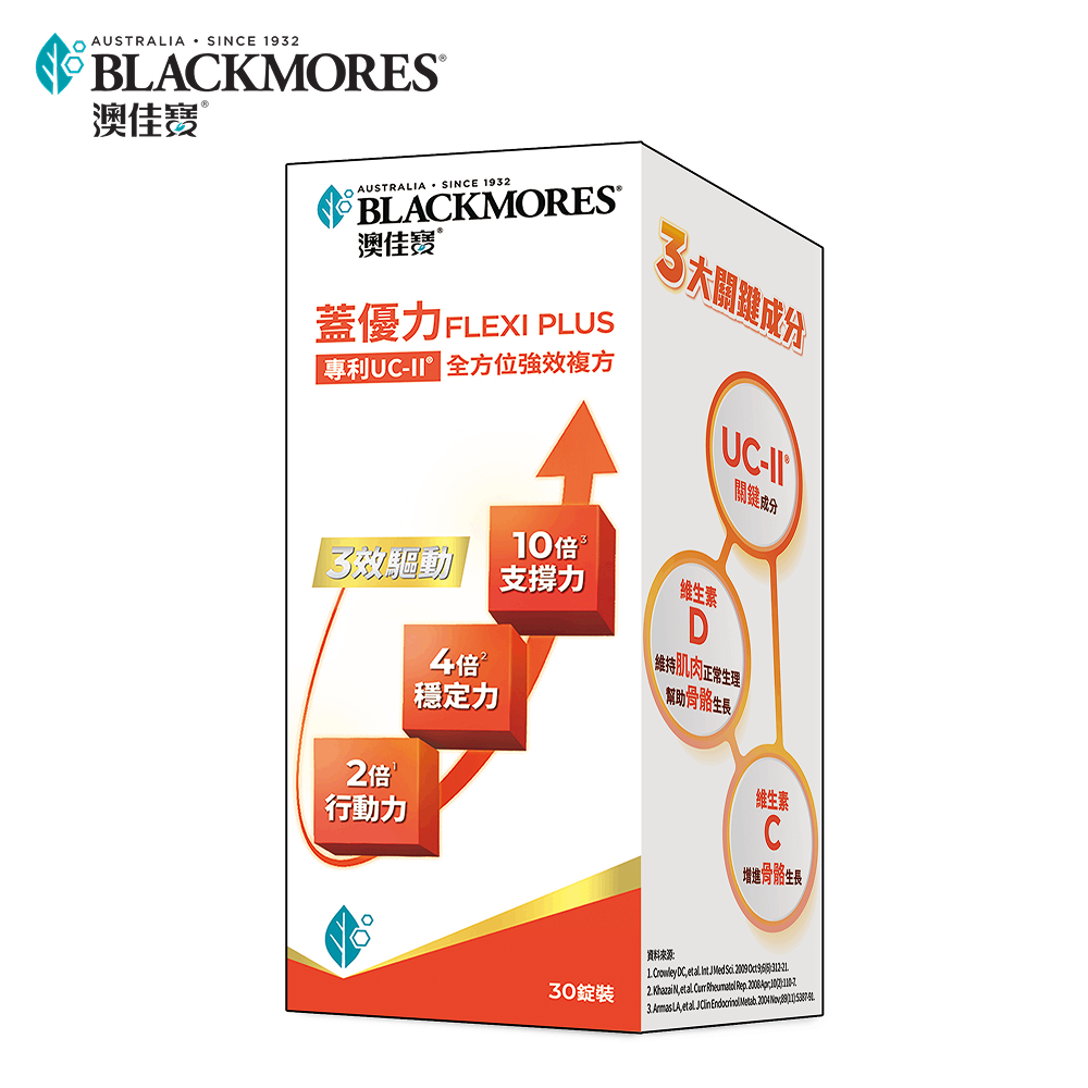 Blackmores 澳佳寶 蓋優力 雞軟骨UC-II三效迷你嚼錠 30顆