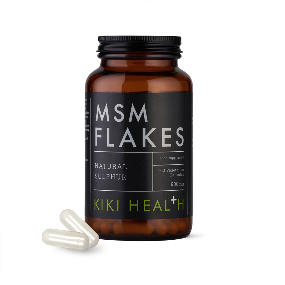 KIKI Health 奇奇保健 即期品-有機硫MSM(素食膠囊)100顆/瓶