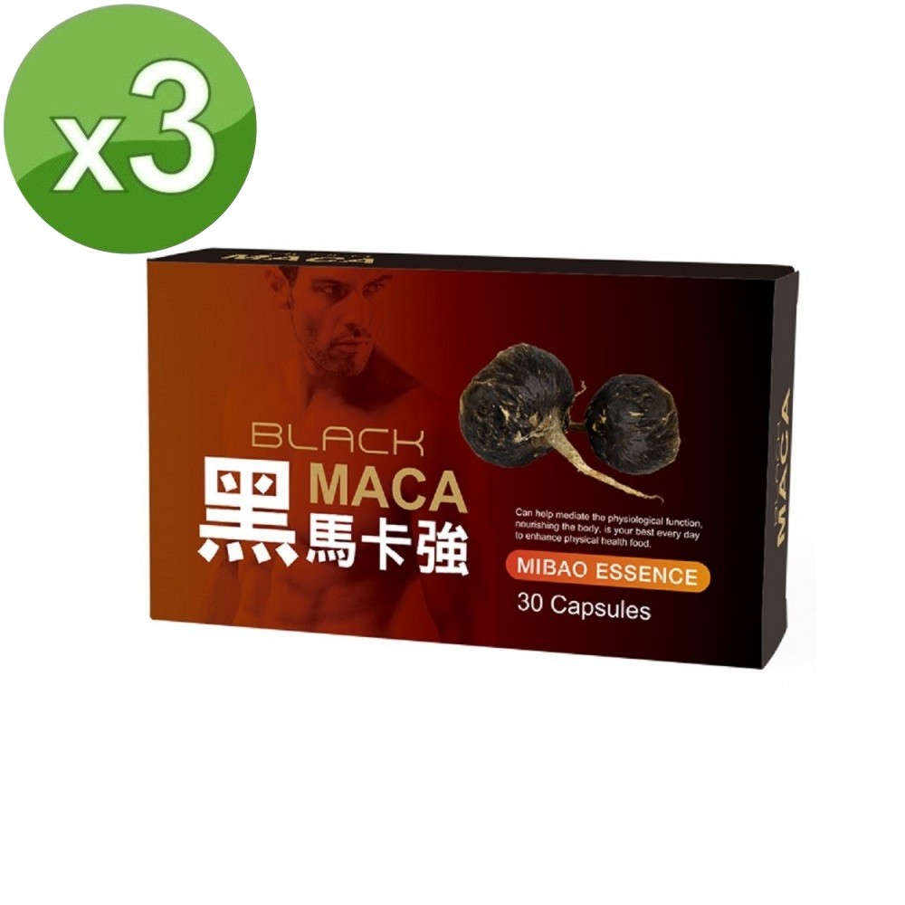 草本之家 黑馬卡強30粒X3盒
