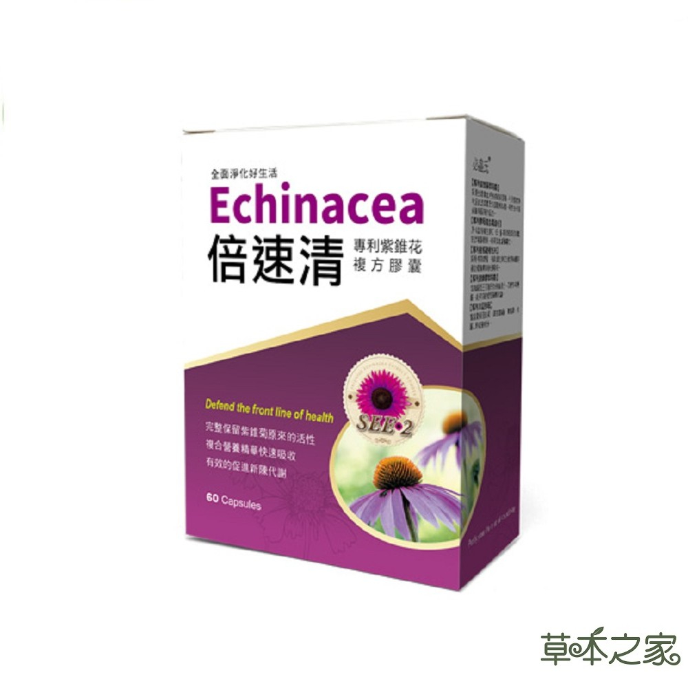 草本之家 專利紫錐花複方膠囊