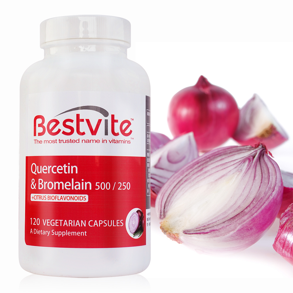 Bestvite 必賜力 洋蔥萃取物含槲黃素膠囊1瓶 (120顆)