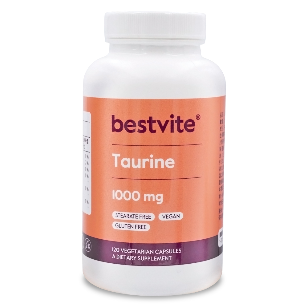 Bestvite 必賜力 牛磺酸1000mg膠囊1瓶 (120顆)