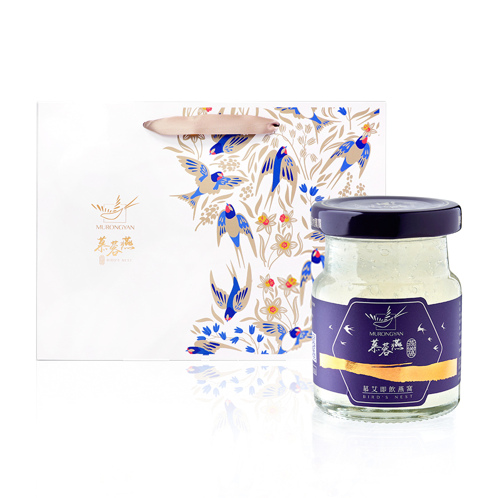MURONGYAN 慕蓉燕 慕艾即飲燕窩禮盒/高含量金絲燕窩(70gx6入/禮盒/威品嚴選)