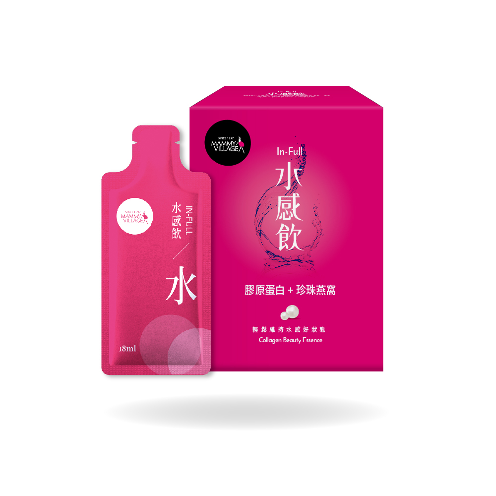 In-Full水感飲-膠原蛋白+珍珠燕窩 (24入)