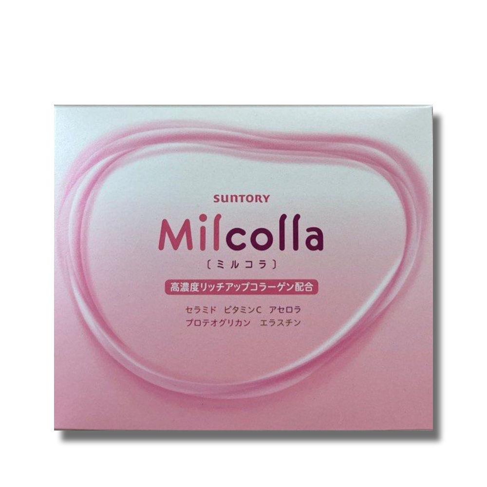 Suntory 三得利 Milcolla 蜜露珂娜 膠原蛋白 (30包/盒)(原廠購入有防偽標籤)